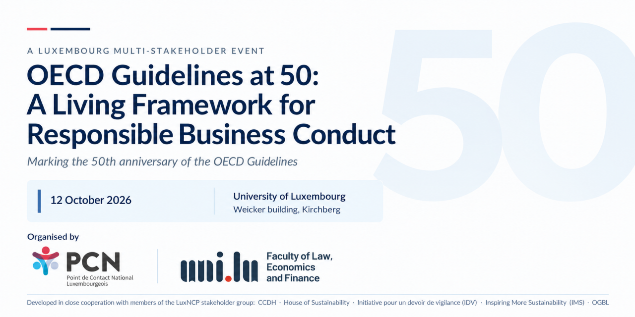 OECD Guidelines at 50 - Event