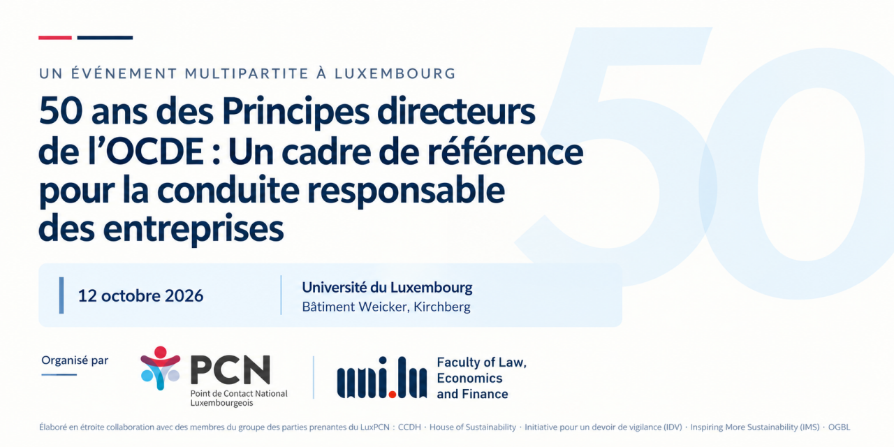 OECD Guidelines at 50 - Event